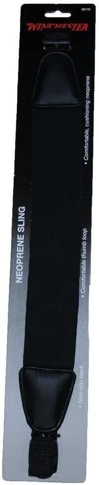 Winchester 2'' Neoprene Black Rifle Sling with 7/8'' Attachment Strap