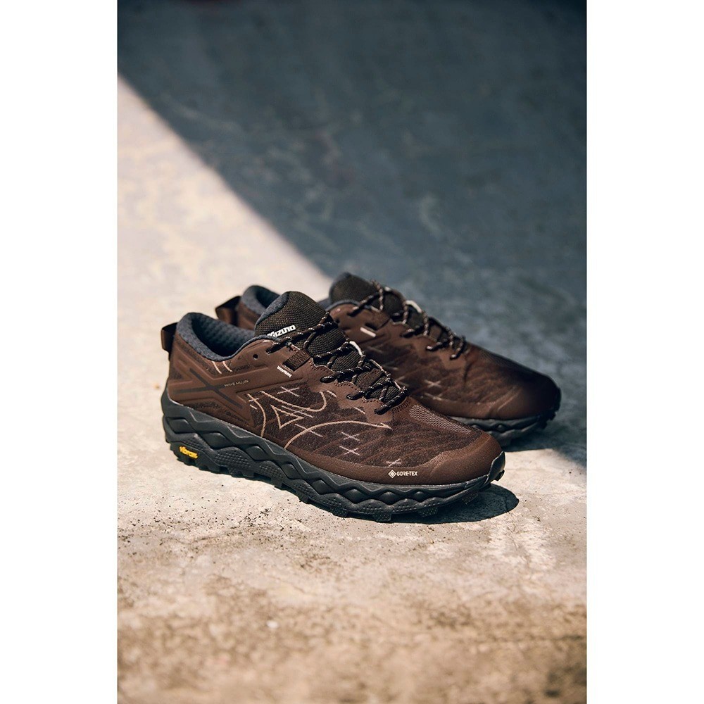 Mizuno Life Style Shoes WAVE MUJIN LS GTX D1GA250104 Dark Brown/Brown E 2025AW