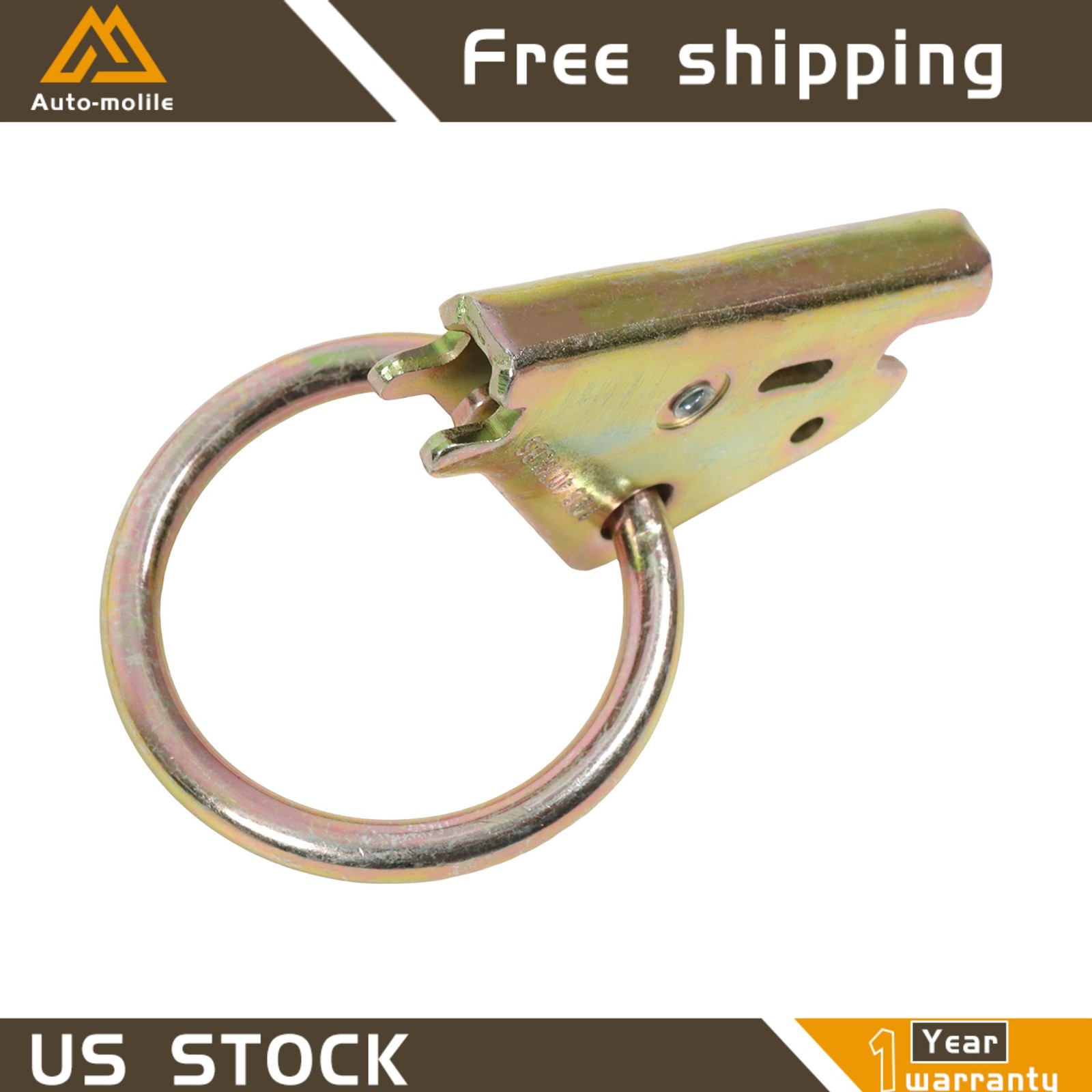 Heavy Loads For Trucks Vans Trailer 5' E Track Tie Down Rail System 28 Pack