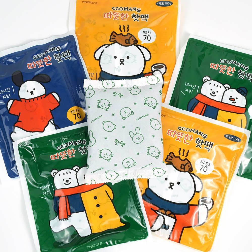 [Pink Foot] Kkomang Warm Hot Pack