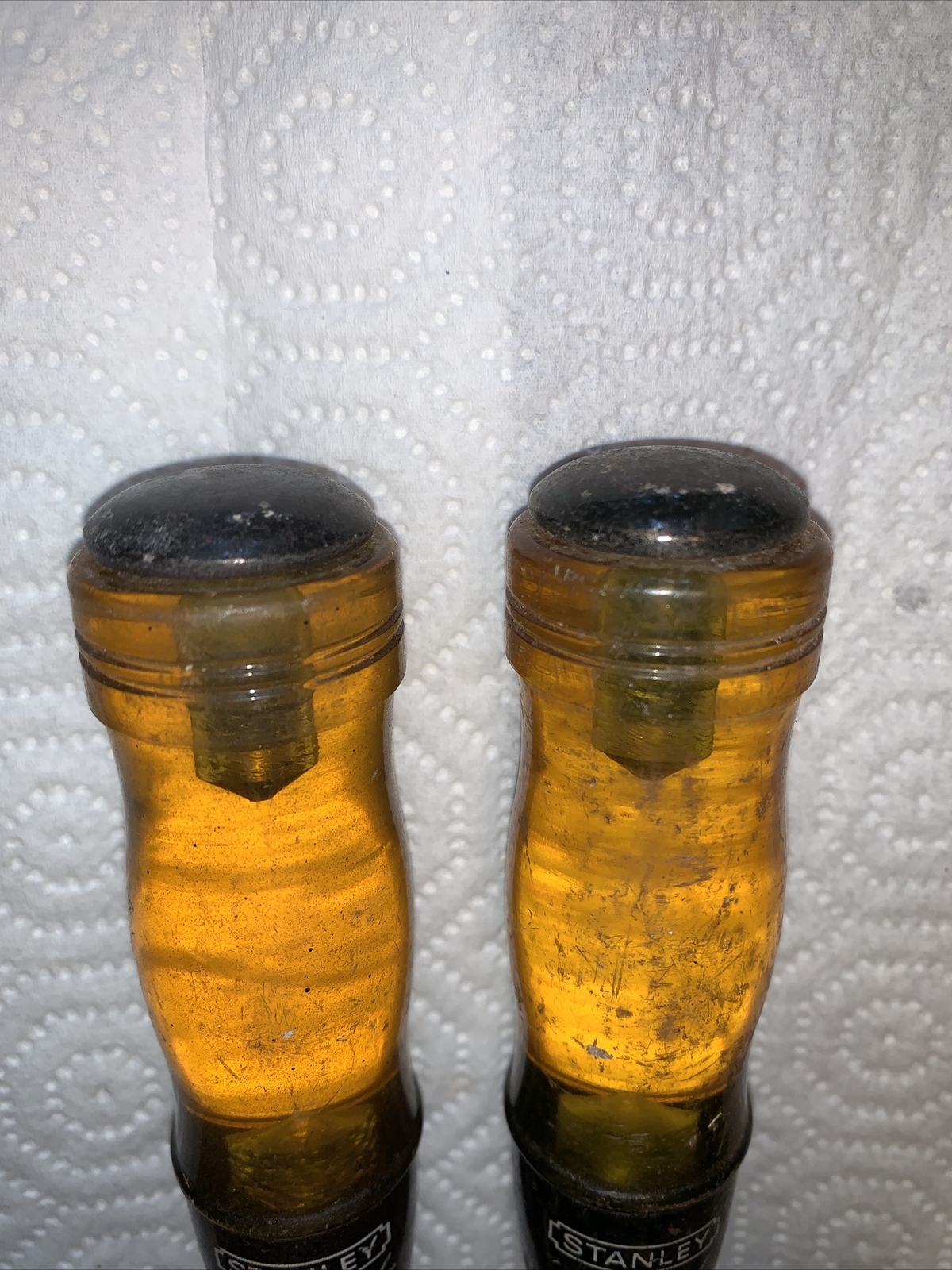 Vintage Stanley Professional 16-616 And 16-612 Chisels