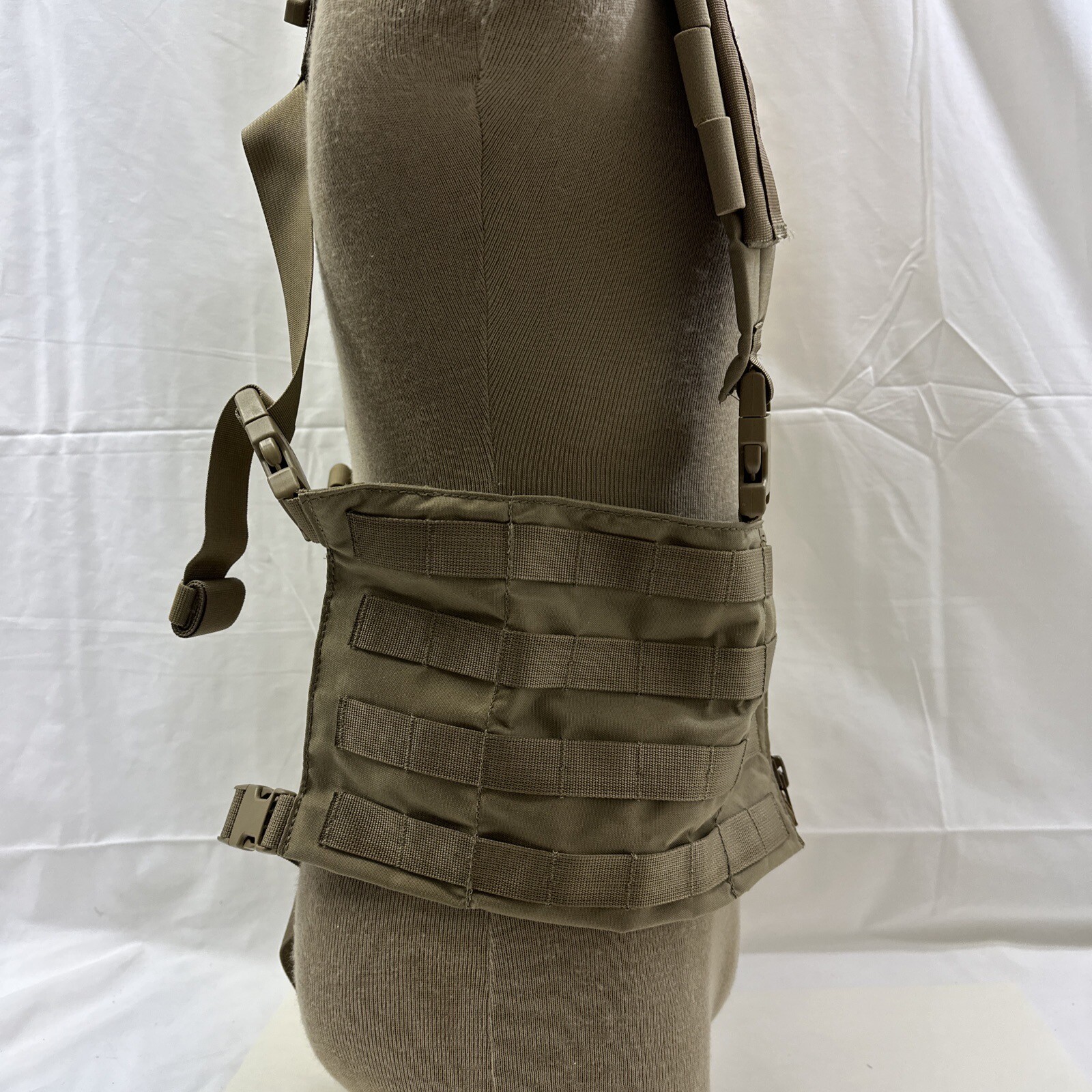 London Bridge Trading LBT-2586R Low Profile Chest Rig Zip Front Coyote Tan Khaki