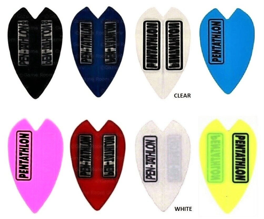 5 Sets Pentathlon Mini Vortex Dart Flights - Ships w/ Tracking – Select Color