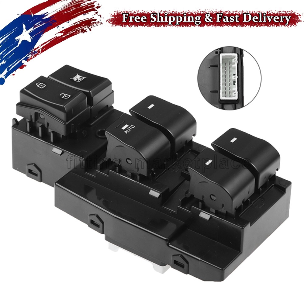 93570-F2000 Driver Side Master Window Switch for Hyundai Elantra 2017-2020