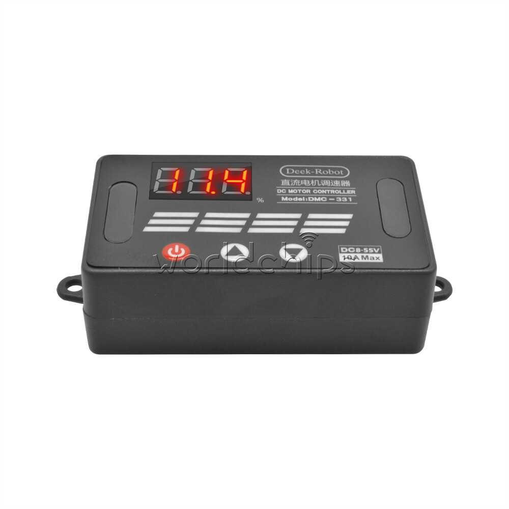 Digital Display DC 8-55V Max 10A PWM DC Motor Speed Regulator Switch Controller