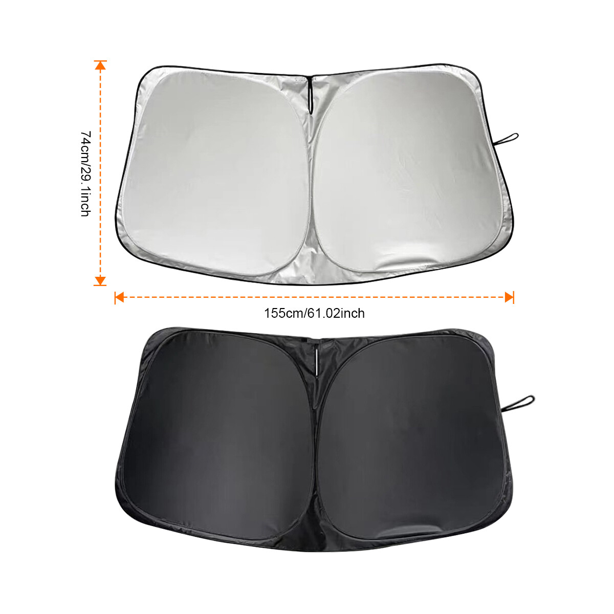 Sun Shade Foldable UV Block Cover Visor Shield For Chevrolet Silverado 2015