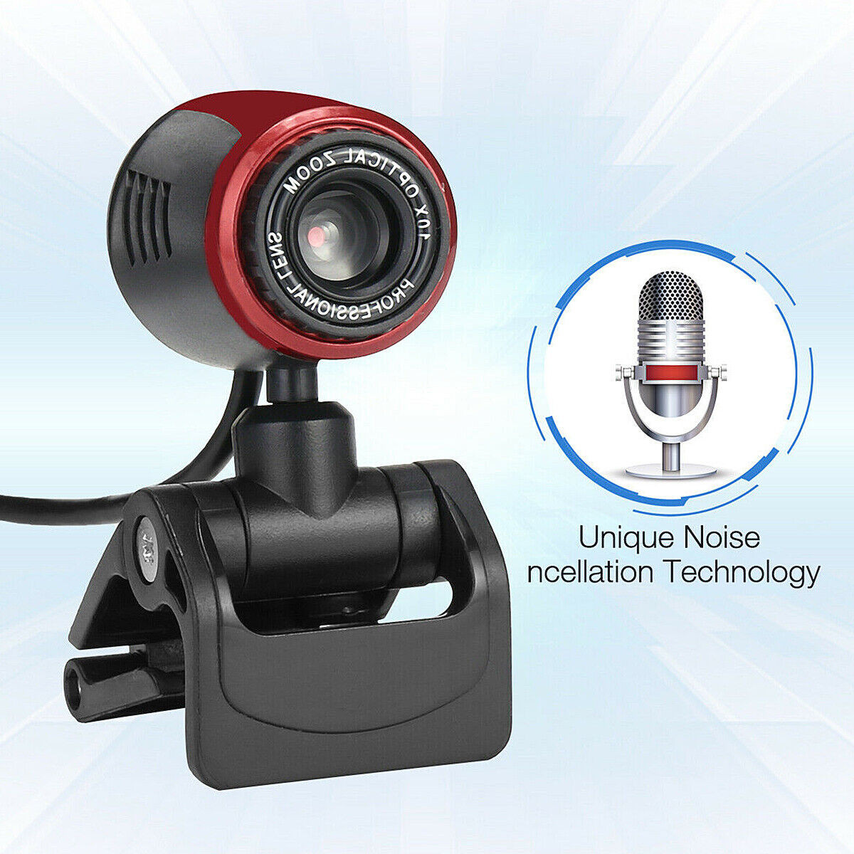 HD 1080P Webcam USB Computer Web Camera W/ Microphone For PC Laptop Desktop
