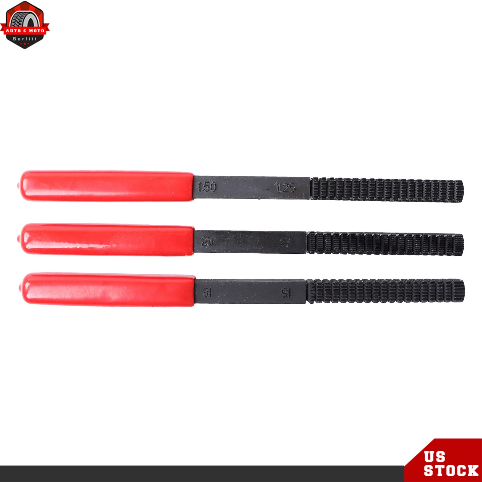 49Pcs Thread Repair Tool Set UNC UNF Metric Thread Restorer Tool Rethreading