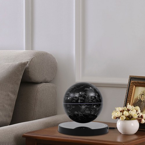 Magnetic Levitation Floating Globe Light LED World Map Rotating Night Lamp NEW
