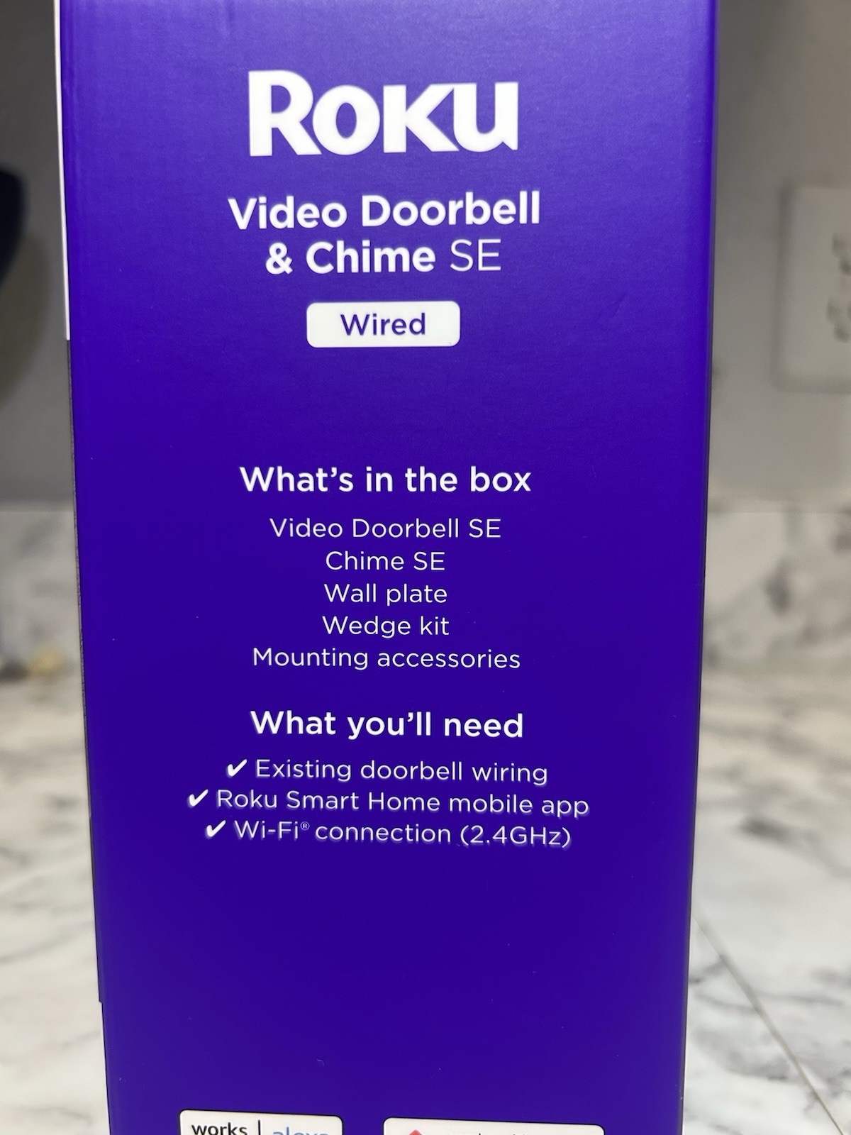 Roku Video Doorbell Chime SE Wired