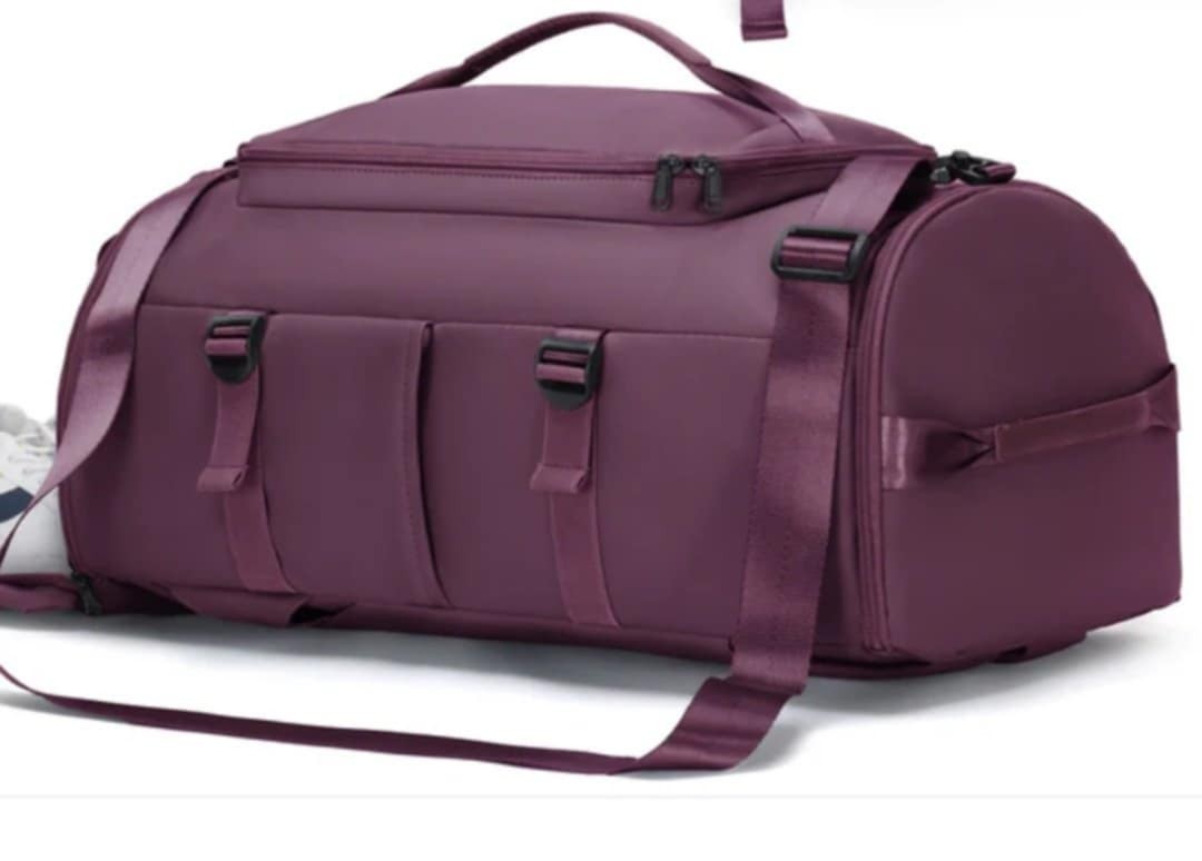 New Gym Bag with Shoes Compartment -Duffle Bag Men and Women, Travel Backpack