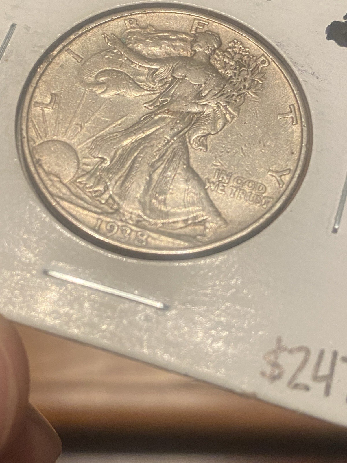 1938-D Walking Liberty Half Dollar ~ Key Date! Denver