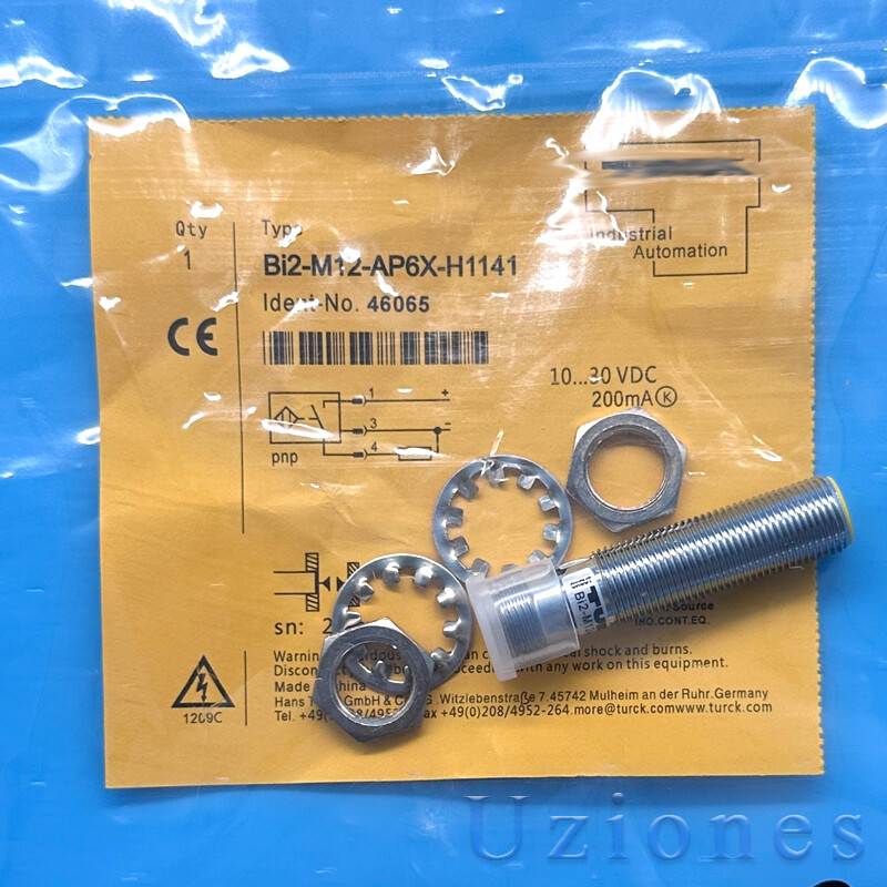 Inductive Proximity Sensor For Turck Bi2-M12-AP6X-H1141 Range 2mm 10-30VDC 200mA