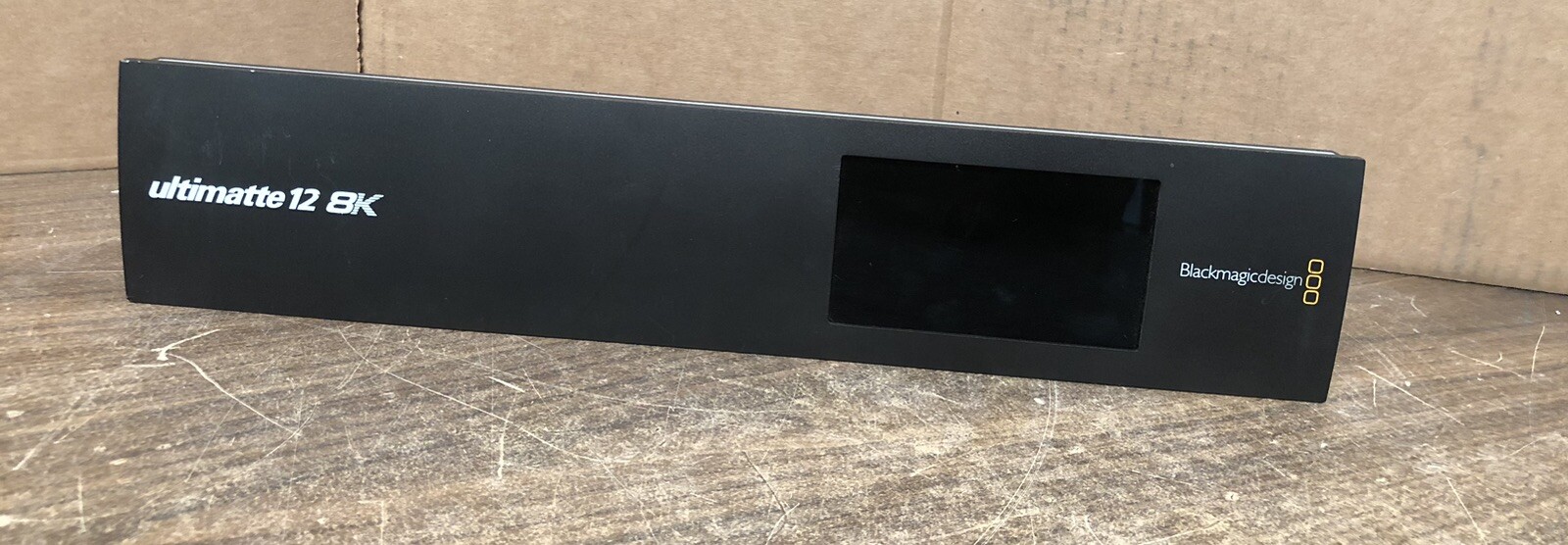 Blackmagicdesign Ultimate 12 8K Front Panel Display/Cover ( See Photos)