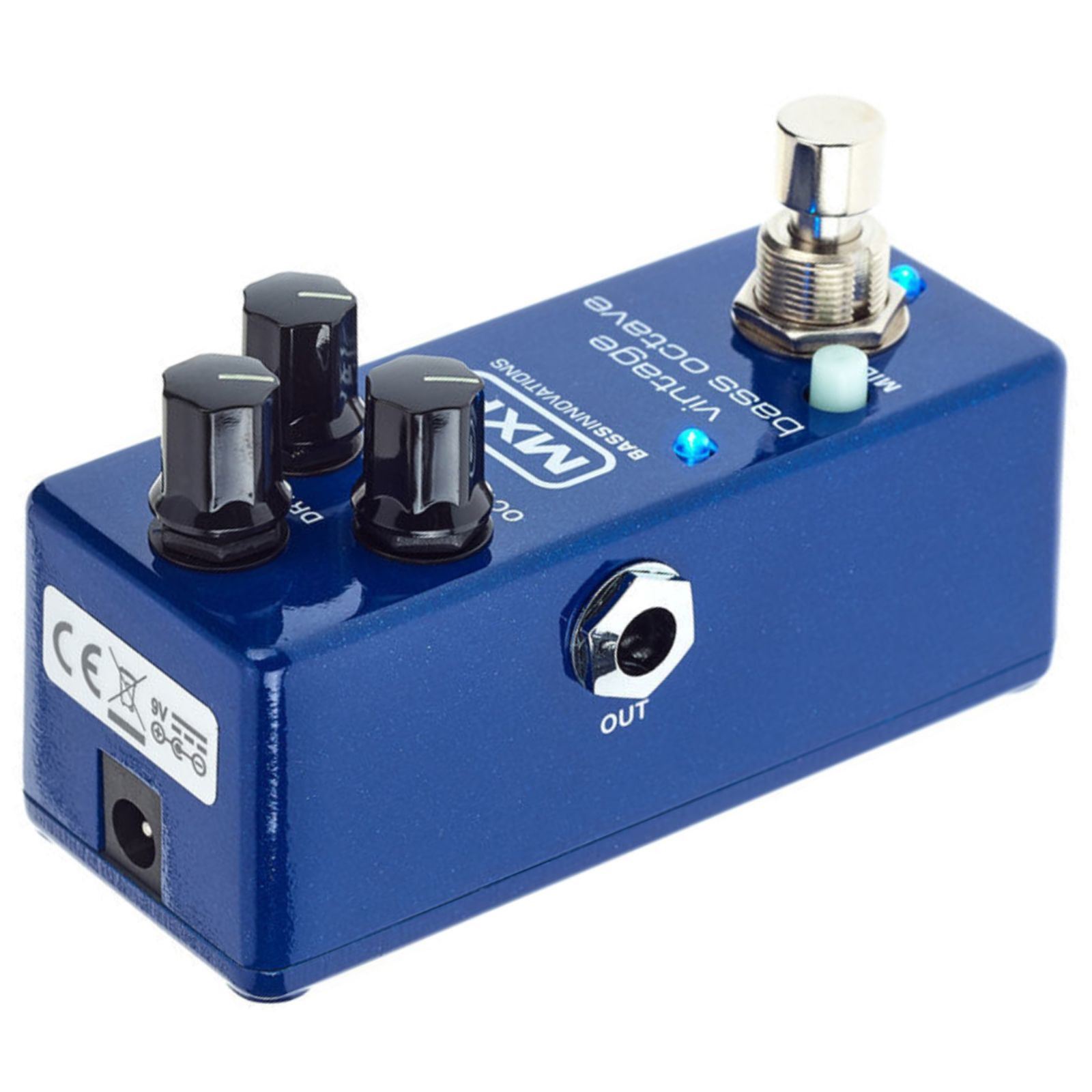MXR M280 Vintage Bass Octave Mini Effects Pedal with Cables