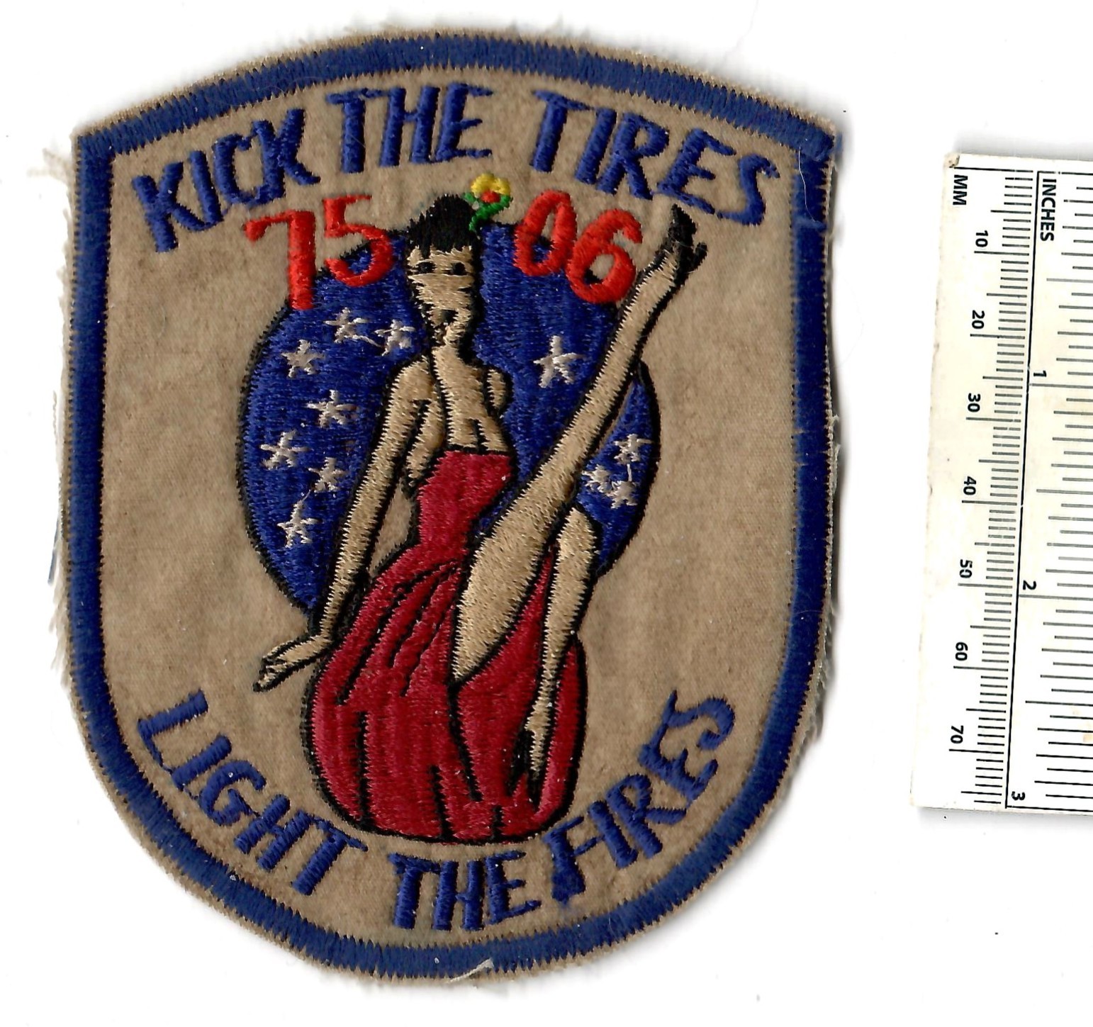 Vietnam War MAMA SAN 75 06 Recon Special Forces Ops RT US Army Shoulder Patch
