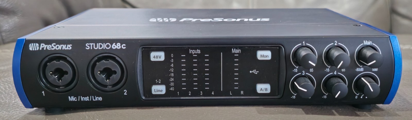 PreSonus Studio 68C 6x6 USB-C Audio / MIDI Interface