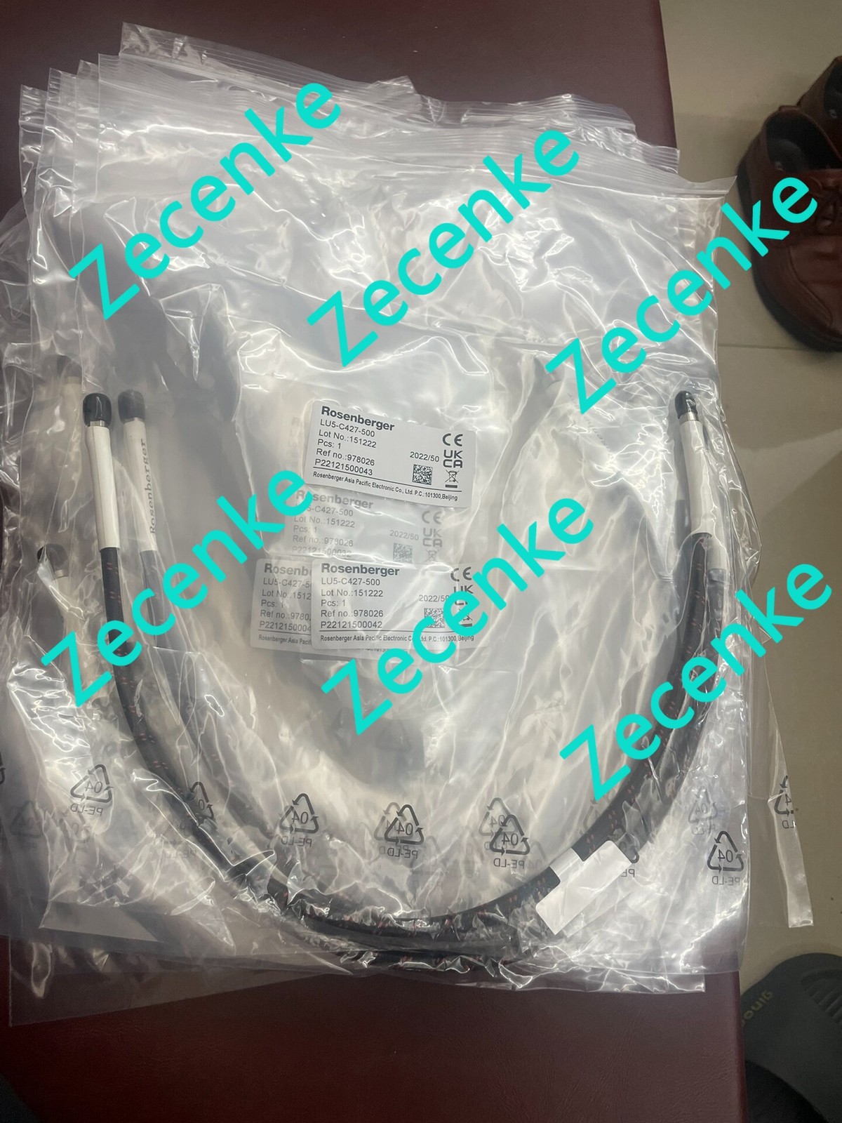 1pcs Rosenberger LU5-C427-500 test cable, 67GHz, 1.85mm.