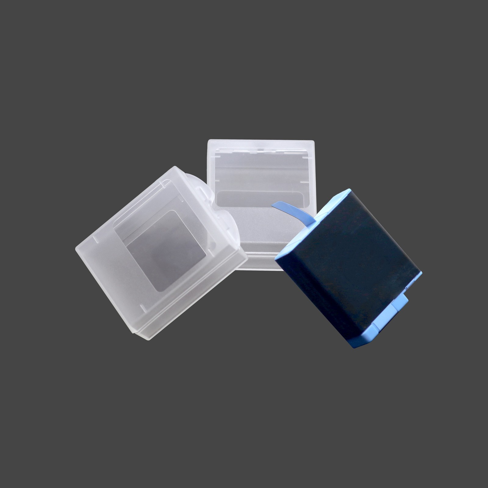 10Pcs Transparent Battery Protective Case Storage Box Shell for GoPro Hero 10 9