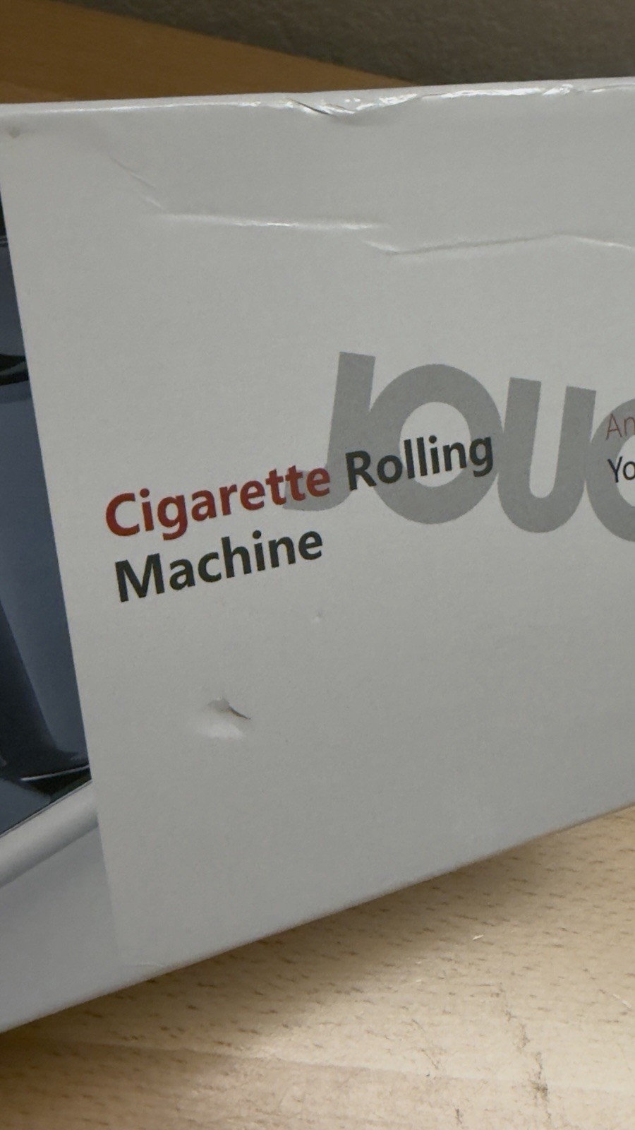 JOUGE Electric Cigarette Rolling Machine Portable Automatic 6.5 New Sealed