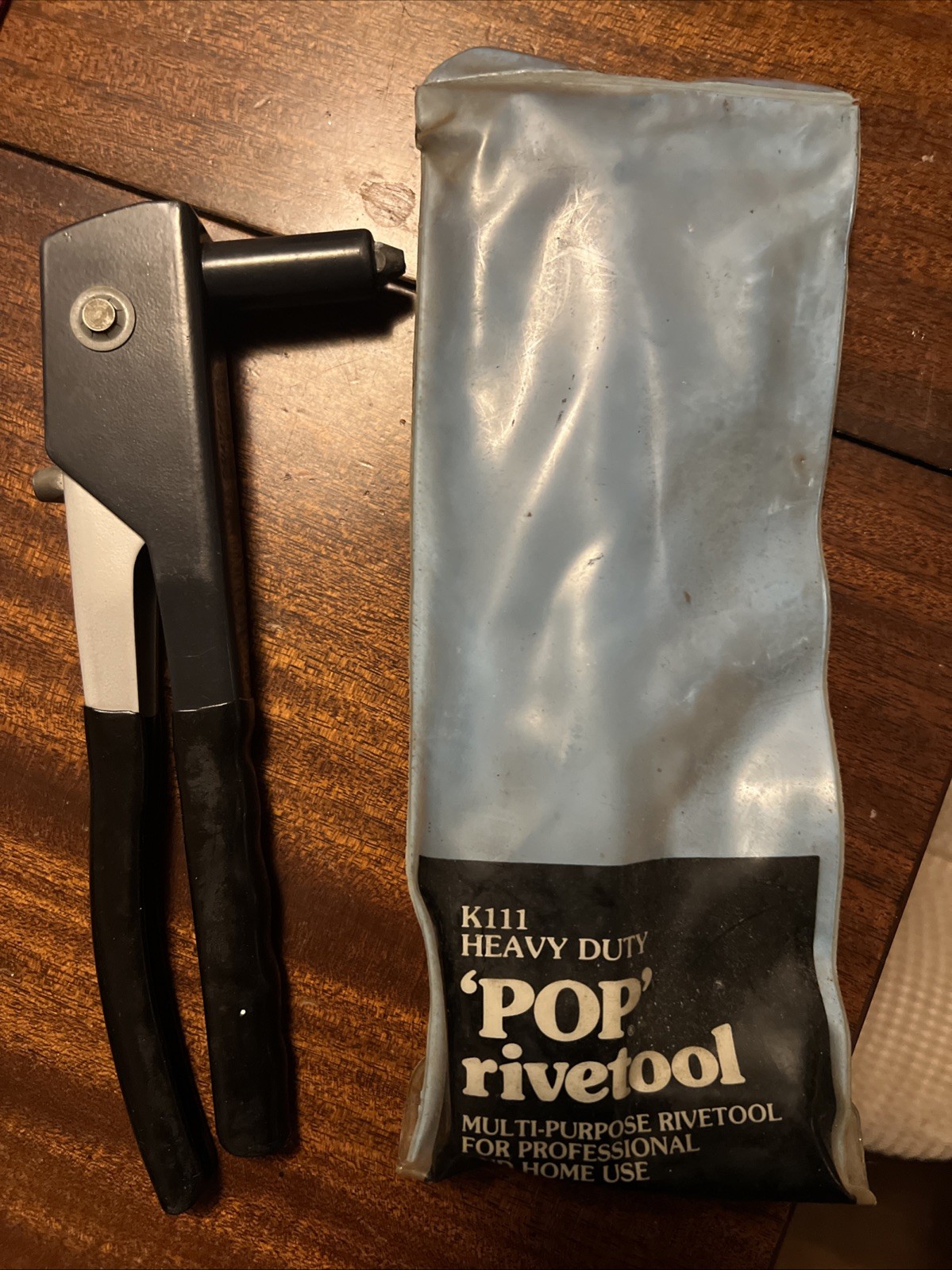 Vintage Pop Brand Rivetool Model K111 USA