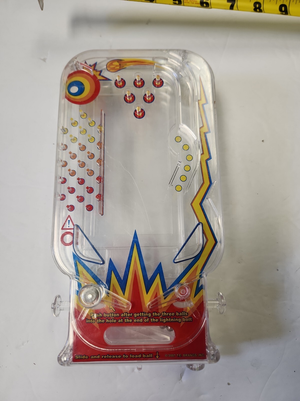 2007 pinball machine mini T E BRANGS 2007 Works Good