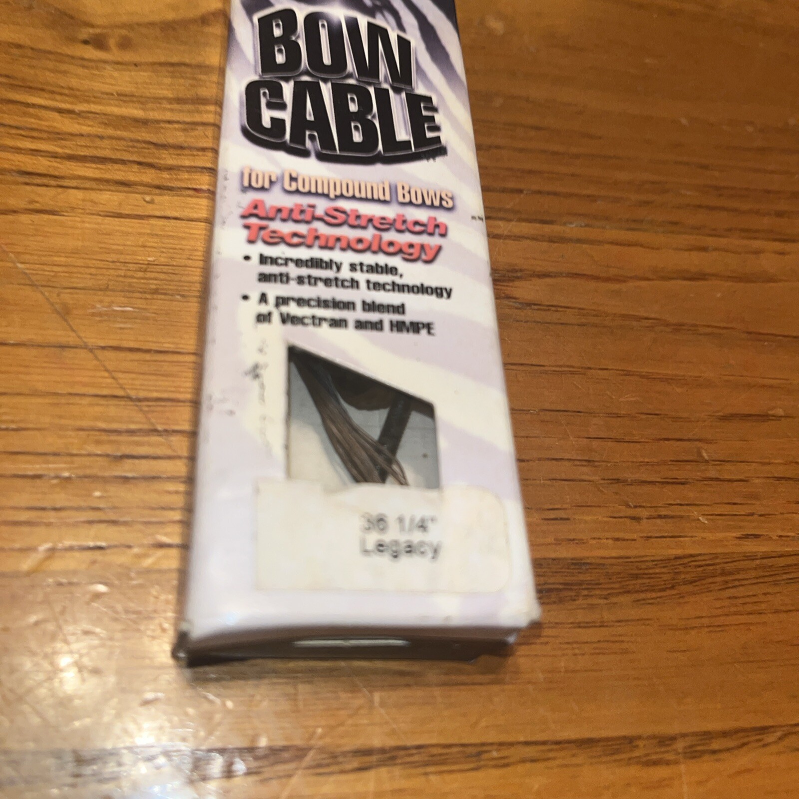 Zebra Hybrid Bow Cable 36 1/4" Legacy Tan/ Black