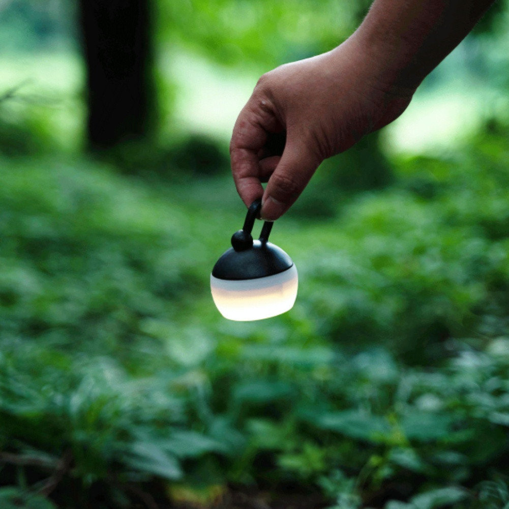 Orange LED For mini Camping Lamp USB Powered Magnetic Hanging Light 6x7.5cm