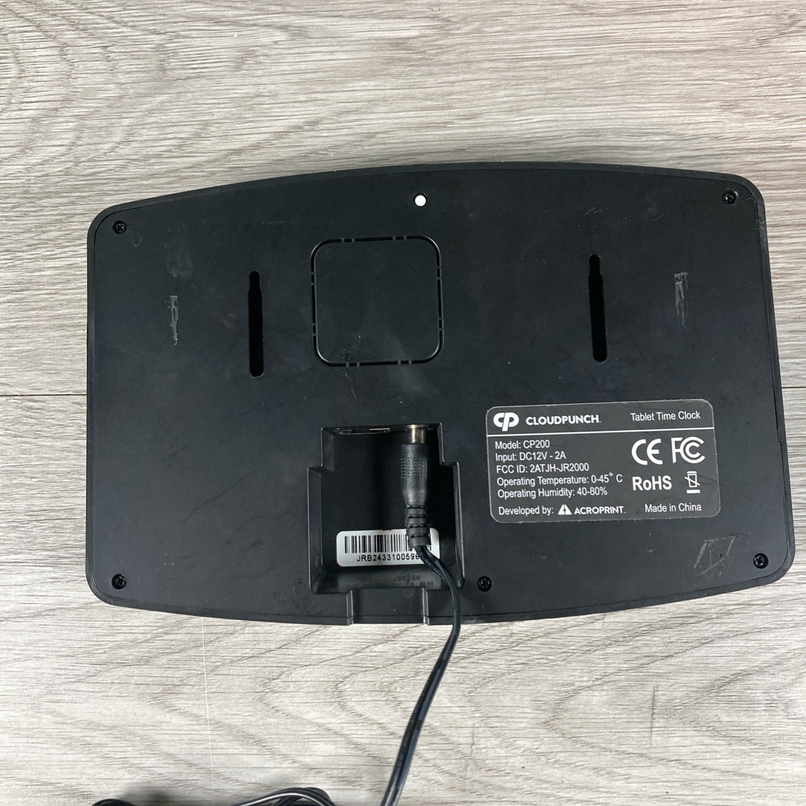 Time Clock Acroprint Cloudpunch CP200 Cloud-Connected *READ DESCRIPTION*
