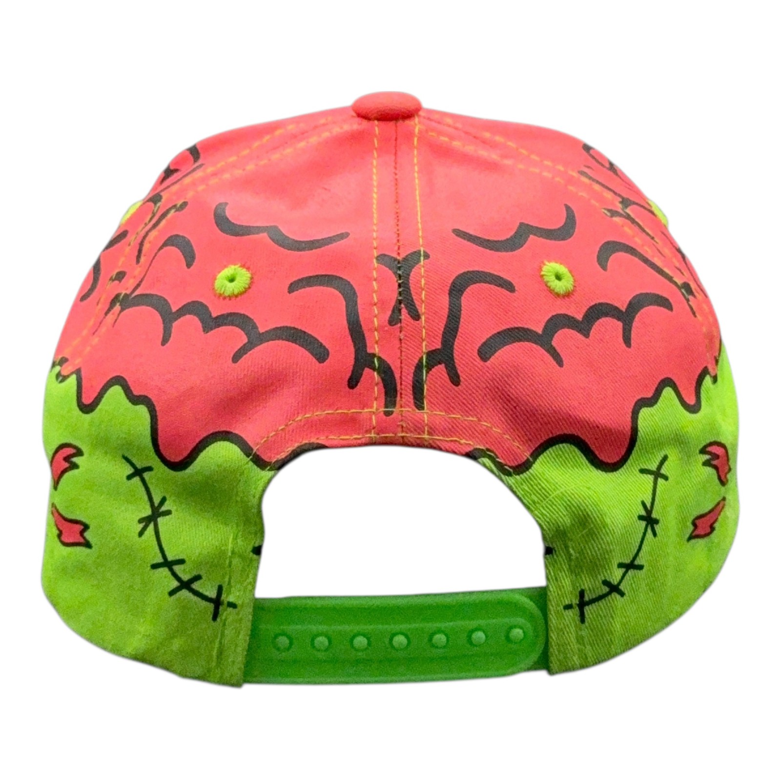Zombie Eye Hat Funny Sarcastic Special Effect Graphic Novelty 3D Prop Cap