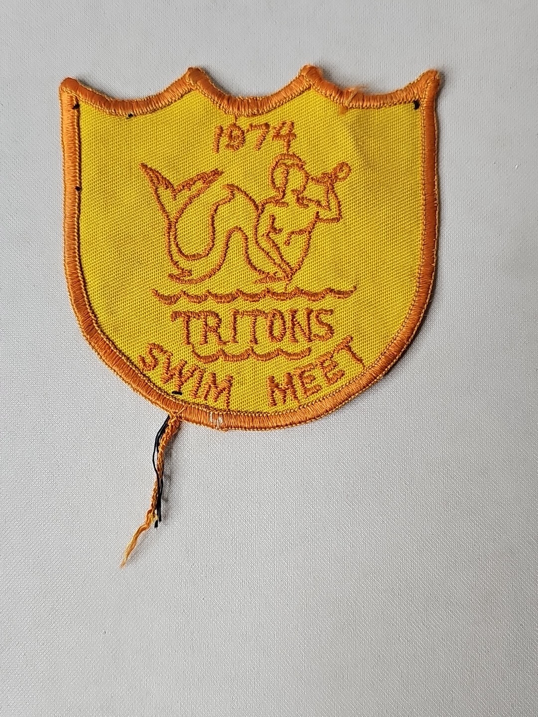 1974 Tritons Swim Meet Patch