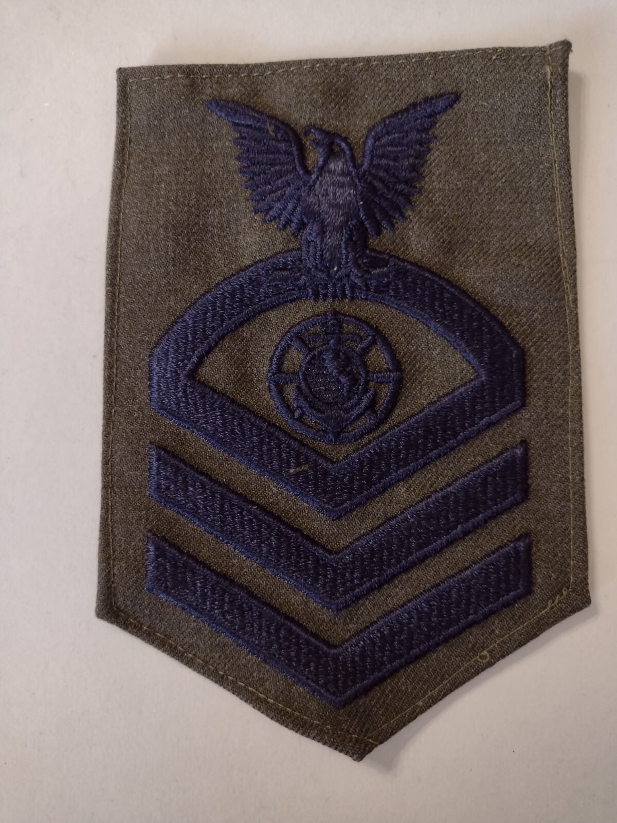 USN RATING BADGE MALE RPC RELIGIOUS PROGRAMS SPECIALIST E-7 WEAR ON USMC UNIFORM