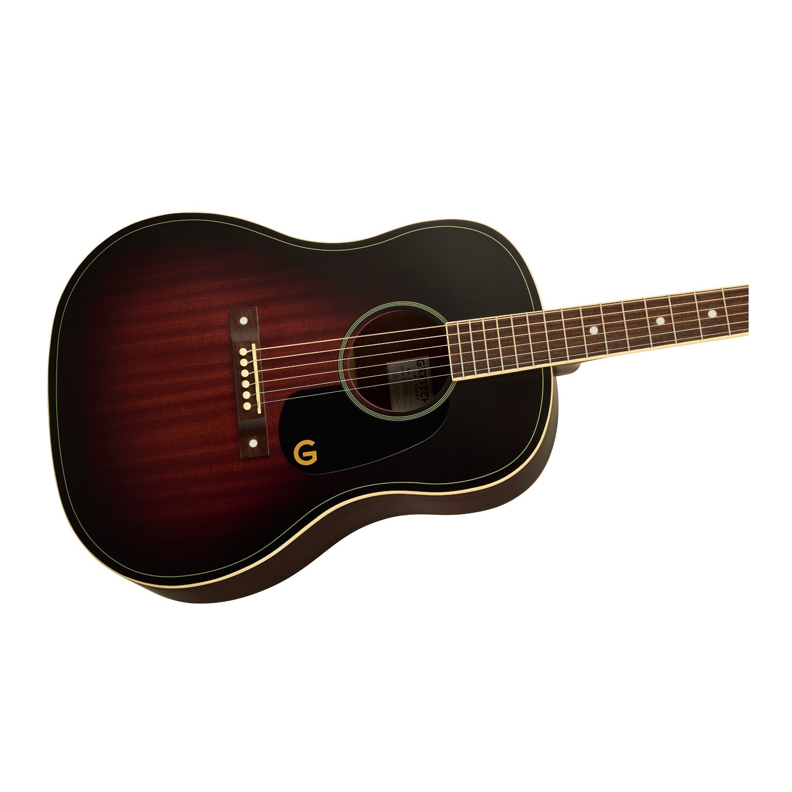 Gretsch Jim Dandy Dreadnought Guitar Walnut Fingerboard (Deep Cherry Burst)