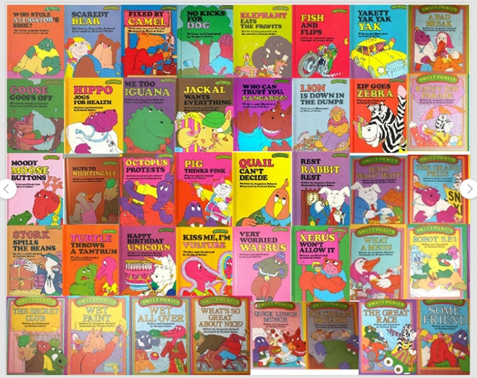 Sweet Pickles Book Complete BOOKS PDF Collection on CD!