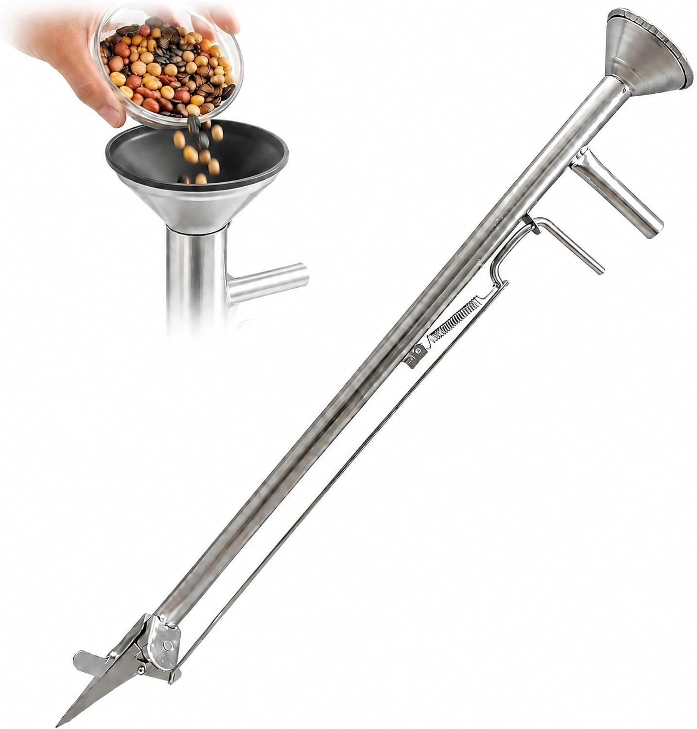 Seed Sower Gardening Tools Fertilizer Applicator Manual Seeder Vegetable Seeder