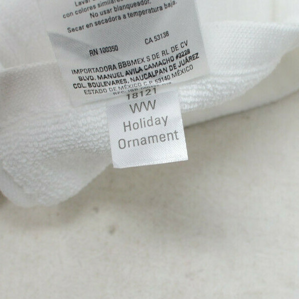 Winter Wonder Holiday Ornament Hand towel