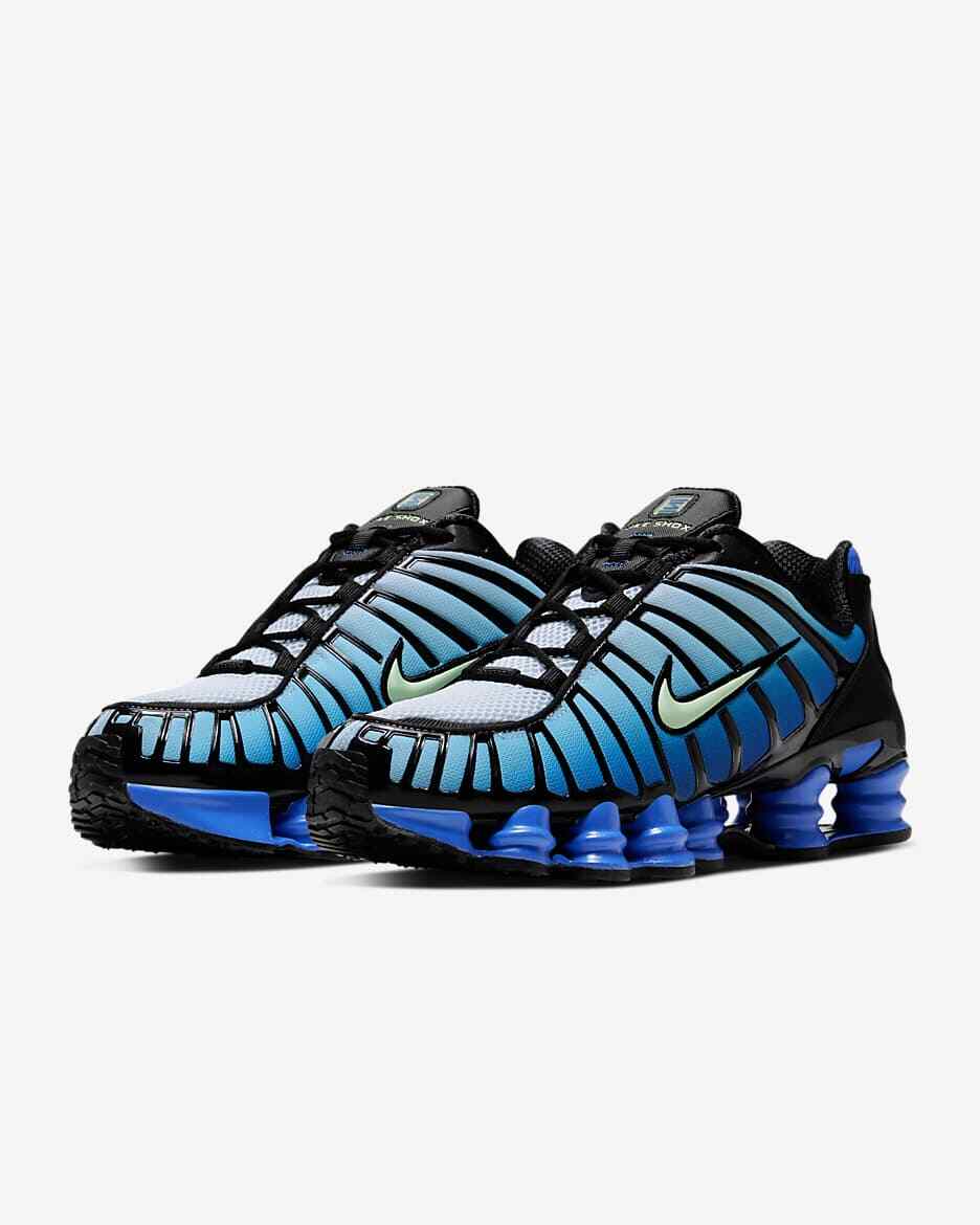 Nike Shox TL "Vapor Green/Racer Blue" AV3595-009 Men's Sneakers New [US 6.5-14]