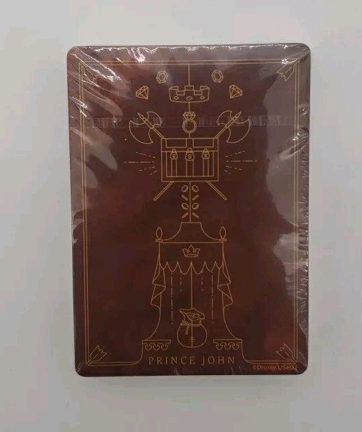 Disney Villainous Replacement Complete PRINCE JOHN 30 Card Deck & Fate Cards NEW