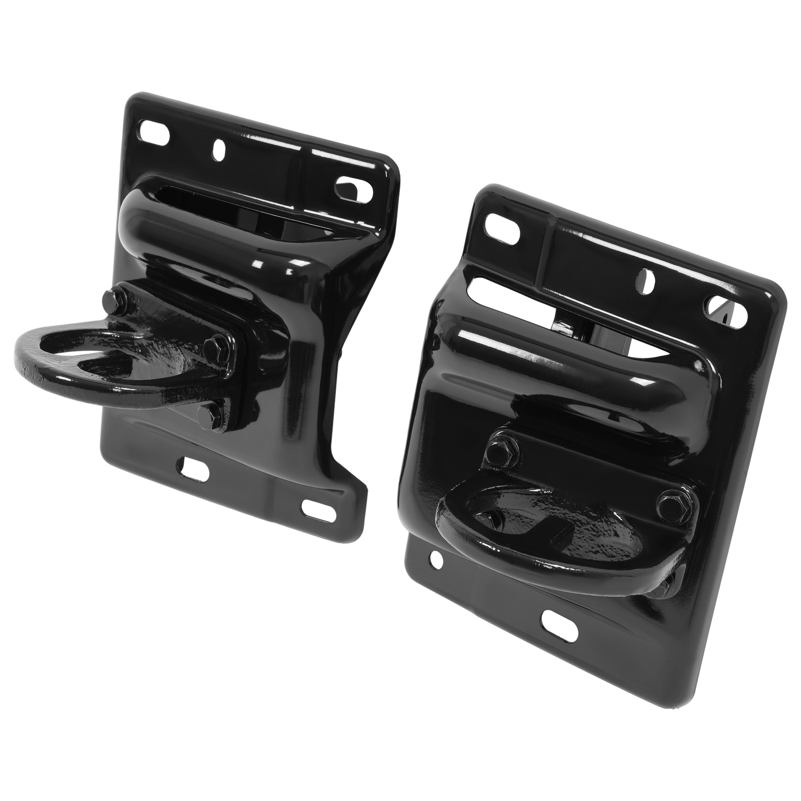For 2003-2018 Dodge Ram 2500 3500 Front Left&Right Bumper Bracket Set w/Tow Hook