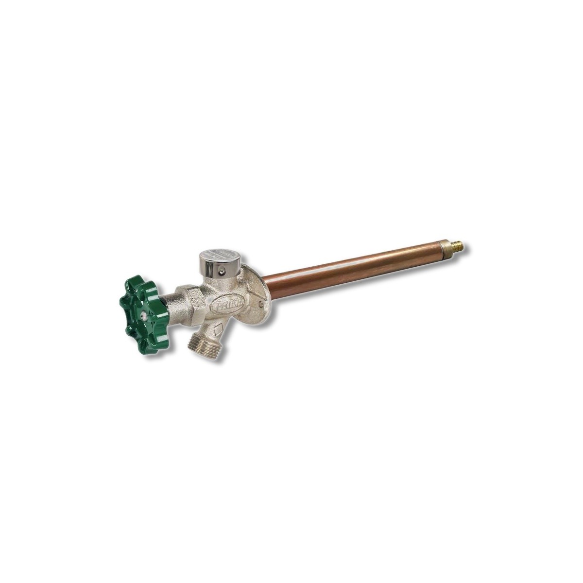 Prier 1/2 in Crimp PEX in Anti-Siphon Brass Freezeless Wall Hydrant C-144X08