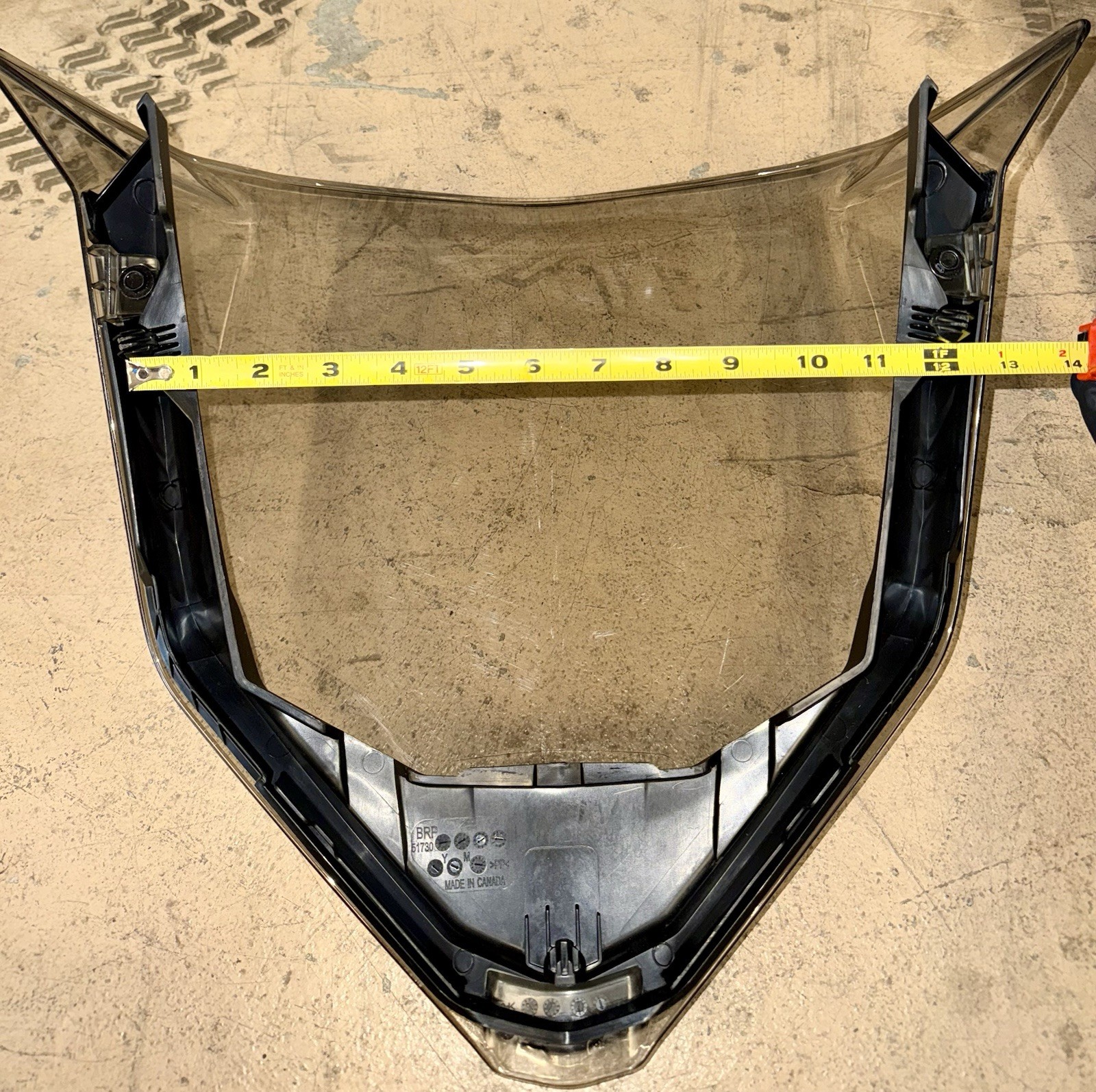 BRP OEM SKIDOO 16" windshield used