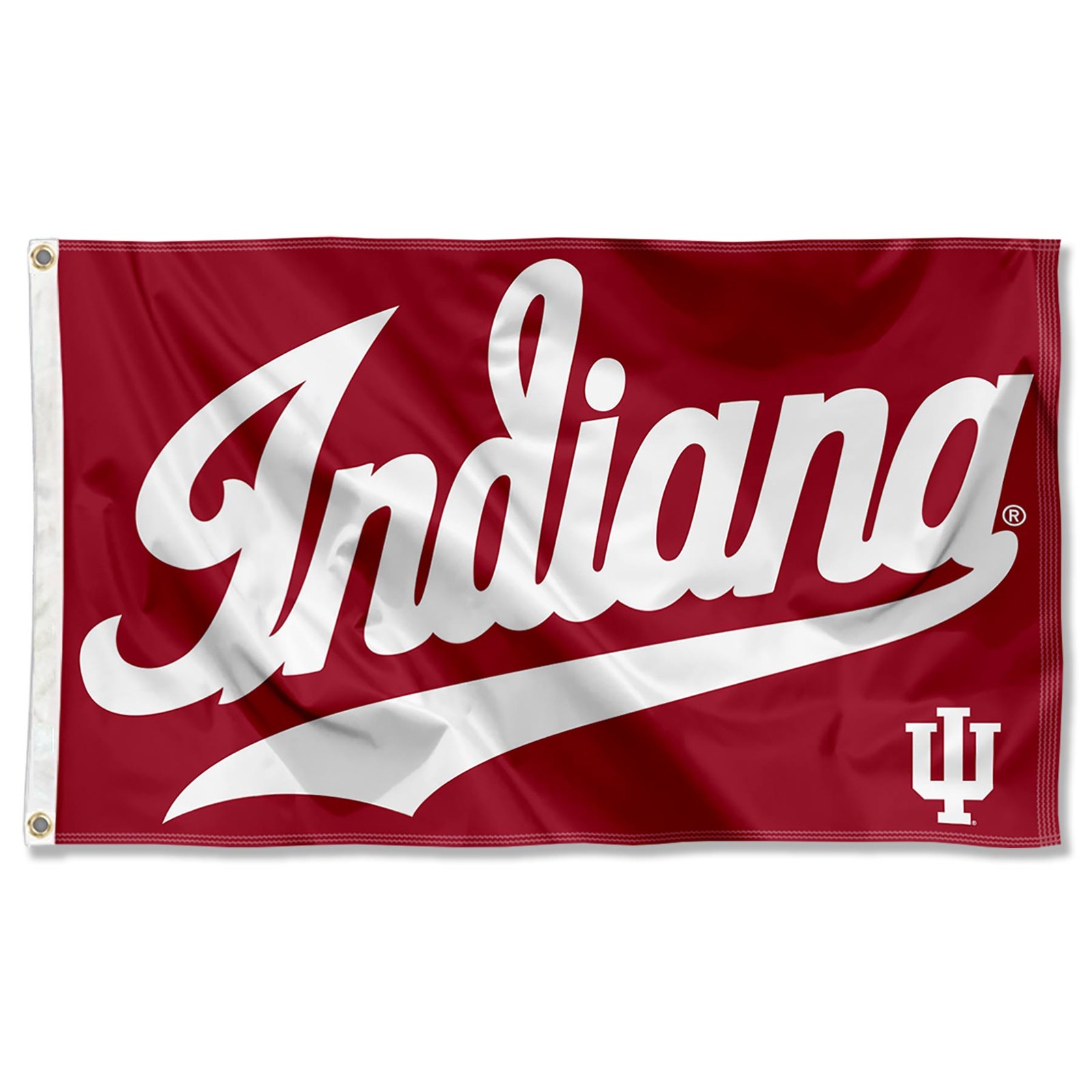 Indiana Hoosiers Script Wordmark Large Outdoor Flag