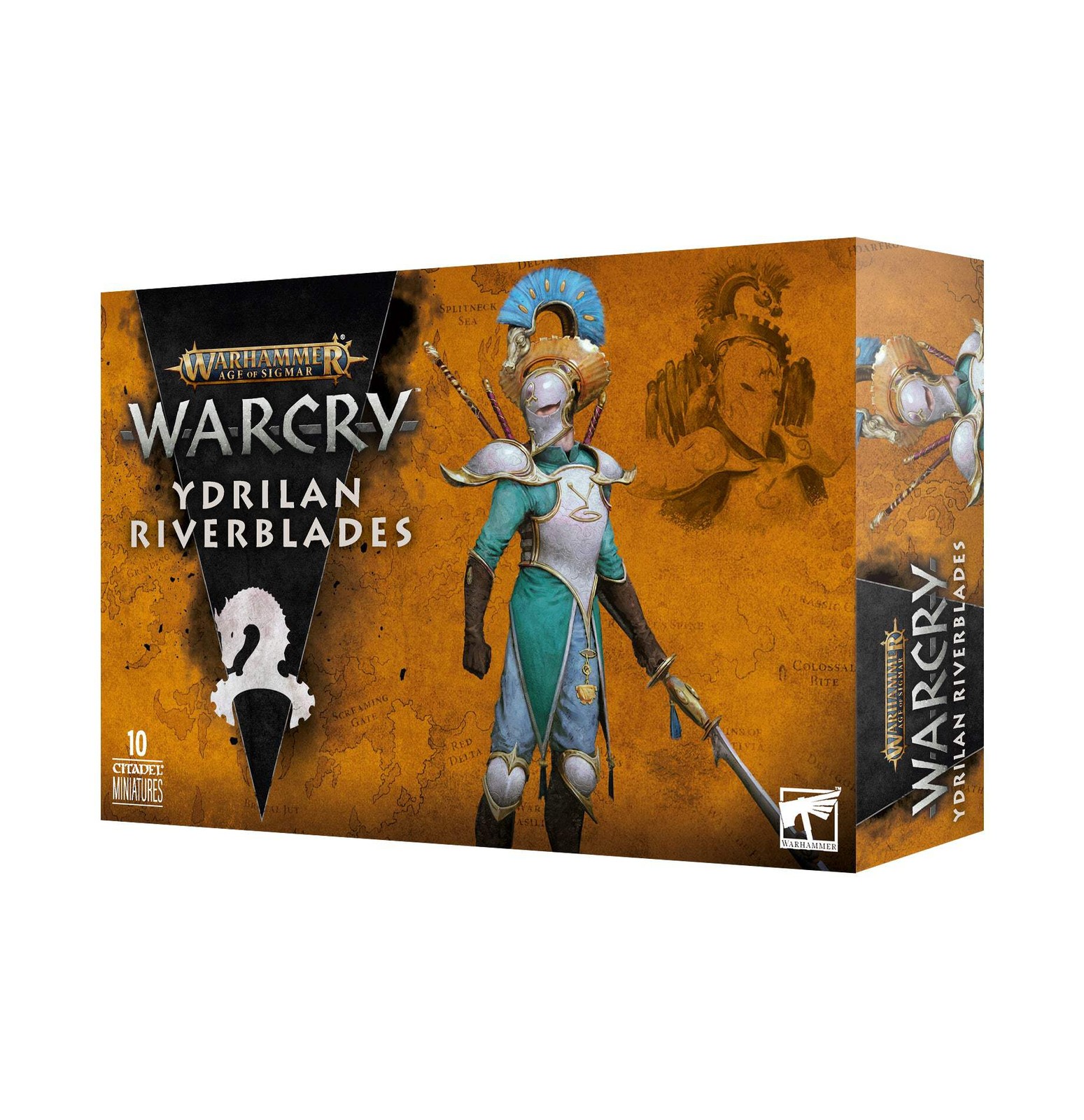 Ydrilan Riverblades Warcry Lumineth Warhammer AoS