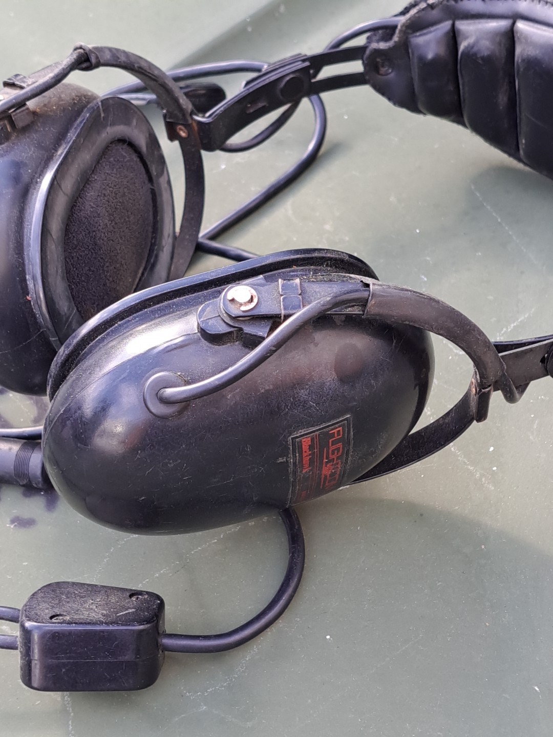 Flightcom Blackhawk Model 5DX Aviation Headset Airplane Jet Helicopter UNTESTED