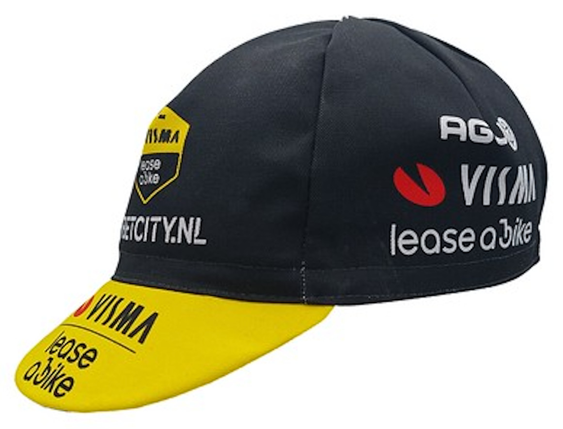 2024 Visma - Lease A Bike Pro Team Cycling Cap by Apis