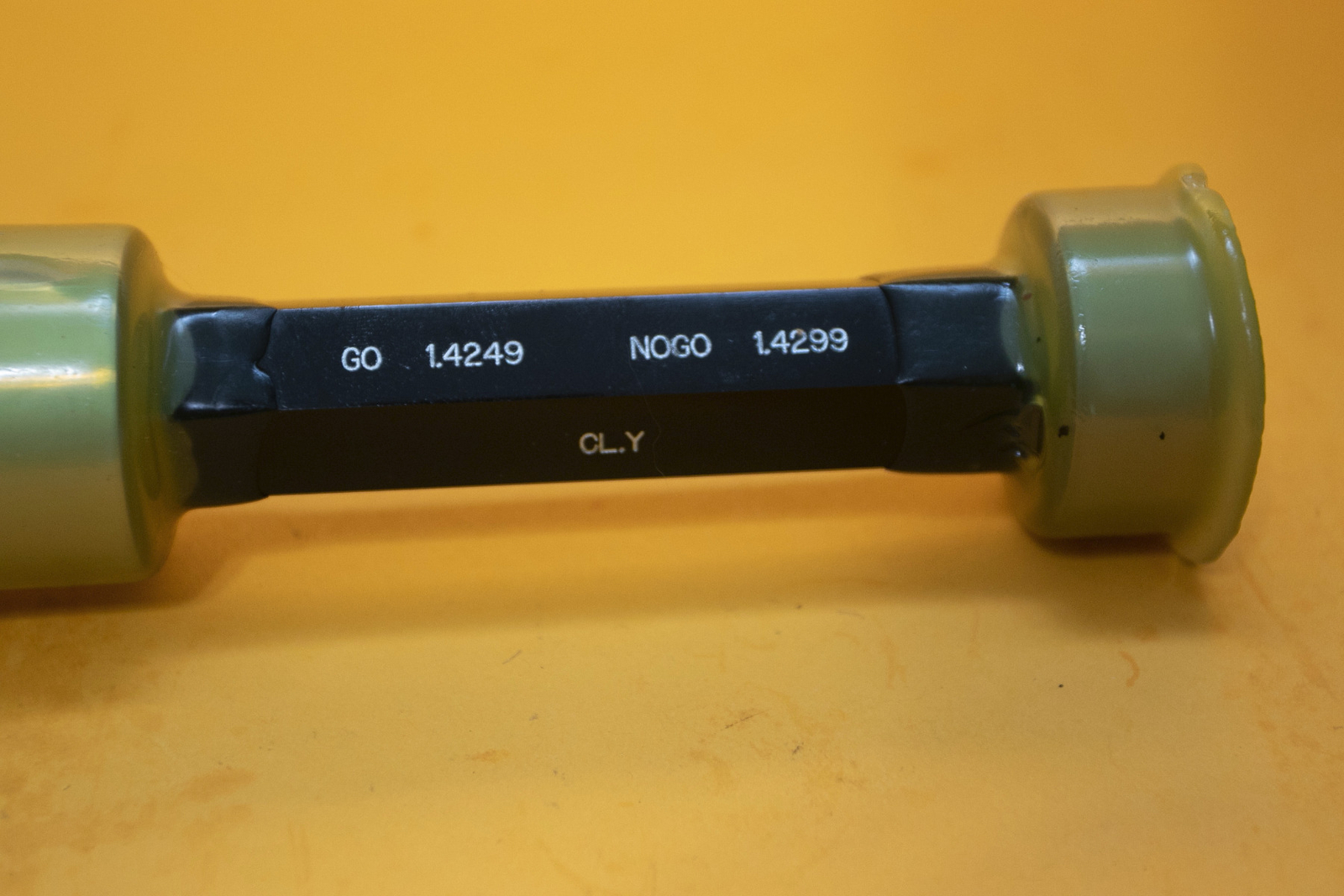 Mid Tech Cylindrical Plug Gage Go 1.4249 NOGO 1.4299 TWO