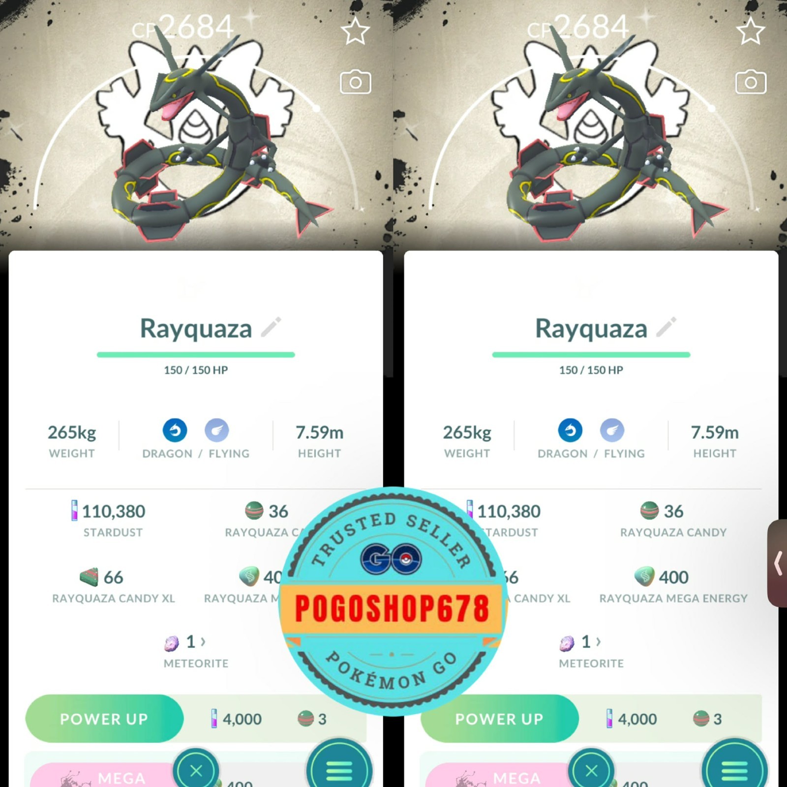 Pokémon Go - Shiny Rayquaza Special Background GoFest 2026✨Moveset Dragon Ascent