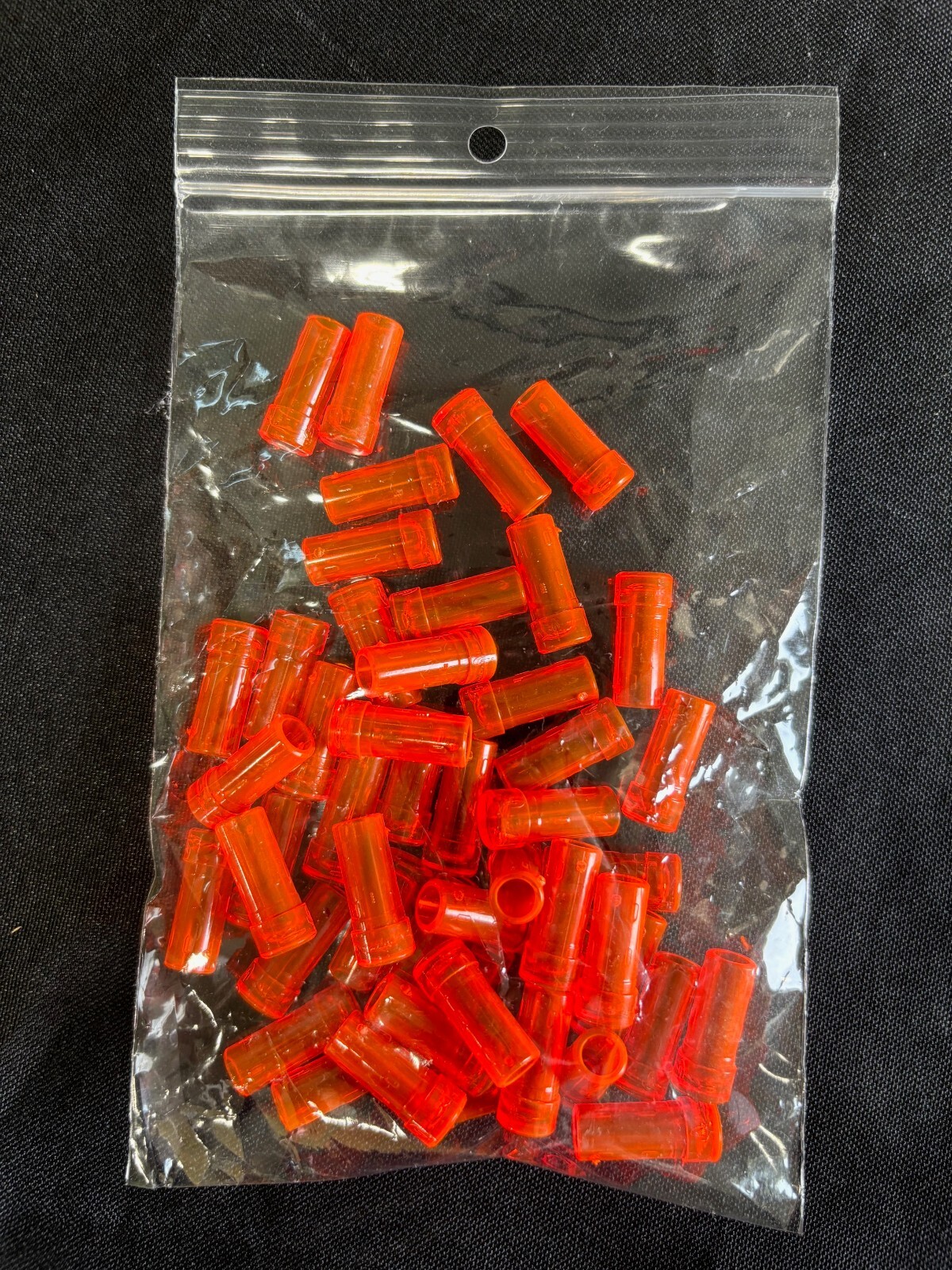 Four Dozen Flat Crossbow Nocks Orange