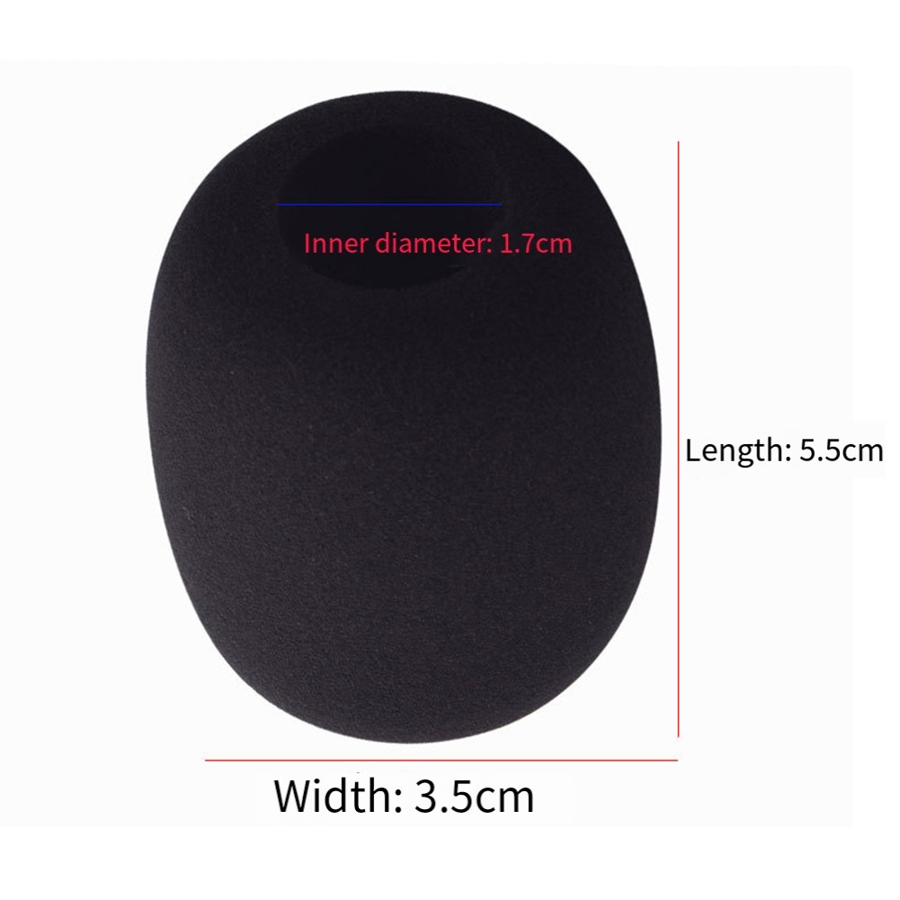 2Pcs Foam Microphone Windscreen for VideoMicro Condenser Microphones 1437