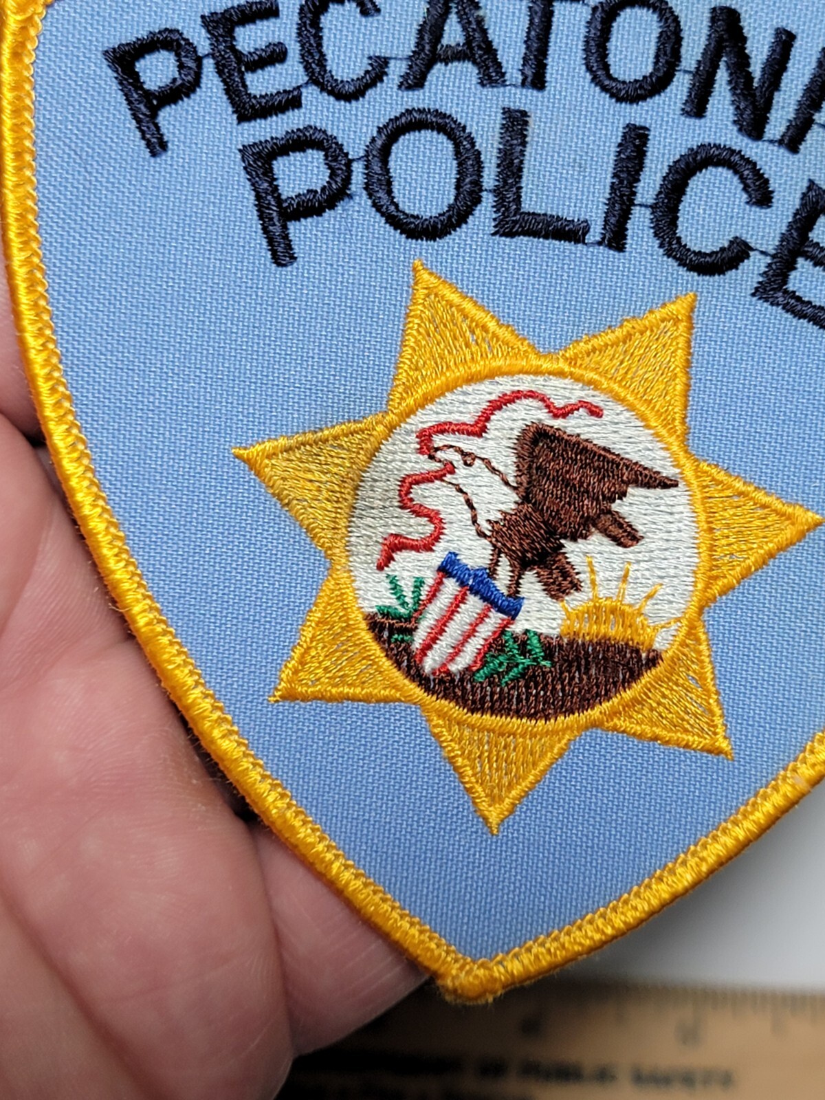 C3B Police Patch Illinois Pecatonica